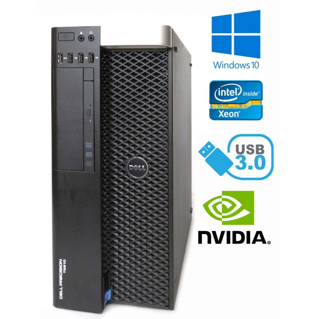 Dell Precision T5610 12 Core 24 Threads Dual Xeon Dual NVIDIA Quadro